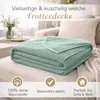 KiGATEX Frottee-Decke 150x200 cm – 100 % Baumwolle, Produktbild-Vorschau 4