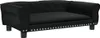 vidaXL Letto per cani nero 95x55x30 cm in Pelle finta Anteprima dell’immagine prodotto 2