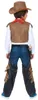 Western Cowboy-Kostüm für Jungen braun-weiss M 7-9 Jahre Produktbild-Vorschau 5