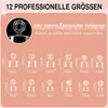 Unghie finte ovali, corte, confezione da 240 pezzi, 12 Anteprima dell’immagine prodotto 5