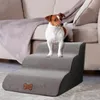 Hundetreppe 3-stufige 60x40x40cm Haustiertreppe Hundetreppe Produktbild-Vorschau 3