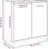(Design 2026） Waschbeckenunterschrank Artisan-Eiche Produktbild-Vorschau 2