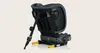 A rear view of a child car seat with ISOFIX connectors and a Top Tether strap. Voir les images du produit