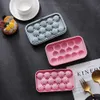 2 balenia okrúhlej formy na kocky ľadu, forma na kocky ľadu Náhľad obrázku produktu 4