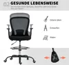 Fortuna Lai Chaise de bureau réglable en hauteur Chaise de Voir les images du produit 5
