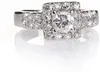 Karisma Damen Silber 925 Ring Rhodiniert Gefasste Zirkonia Produktbild-Vorschau 2
