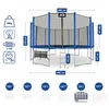 Aga SPORT PROTrampolin,Kindertrampolin,Gartentrampolin mit Produktbild-Vorschau 12