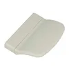 A light gray plastic balcony door pull handle is shown against a white background. Produktbild-Vorschau