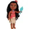 A doll of the character Moana is shown standing against a white background. Voir les images du produit