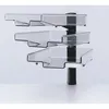 Hansa h5033004 Ala girevole Hansa con 3 vasche, nero Anteprima dell’immagine prodotto 1