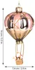 BRUBAKER Weihnachtsmann im Heißluftballon Rosa Gold - Produktbild-Vorschau 4