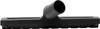 A black vacuum cleaner floor nozzle with bristles. Produktbild-Vorschau