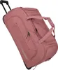 A rose-colored rolling travel bag is shown against a white background. Anteprima dell’immagine prodotto