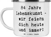 Mr. & Mrs. Panda Haferl Spruch 84. Geburtstag Lebenskunst - Produktbild-Vorschau 1