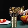 Gouden keukengerei set, roestvrij staal, 13-delig. Productafbeelding-voorbeeld 7