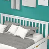 Flieks Dřevěná postel s rámem pro manželskou postel 140x200 Náhled obrázku produktu 7