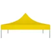 vidaXL Toit de tente de réception 2x2 m jaune 270 g/m Voir les images du produit 8