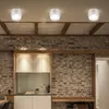 LED Deckenlampe, Aufbauleuchte, silber, H 8 cm Produktbild-Vorschau 2