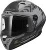 LS2 FF805 Thunder GP Polar Carbon helma, černá matná/šedá, Náhled obrázku produktu 2