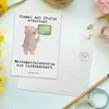 Mr. & Mrs. Panda Postkarte Mathematiklehrerin Leidenschaft Produktbild-Vorschau 3