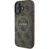 A side view of a phone case with a repeating Guess logo pattern. Produktbild-Vorschau