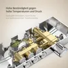 A close-up, cutaway view of a shower valve mechanism, highlighting its internal components and construction. Anteprima dell’immagine prodotto