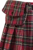 Banned Alternative Kurzer Rock Damen Check It Out Kilt rot Produktbild-Vorschau 3