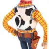 Close-up of the back of a Woody doll from Toy Story, showing his costume details and accessories. Náhľad obrázku produktu