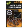 Fox Hooks Edges Armapoint Super Wide Gape Gambo lungo Gambo Anteprima dell’immagine prodotto 2