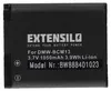 EXTENSILO Akku kompatibel mit Panasonic Lumix DMC-ZS35W, Produktbild-Vorschau 1