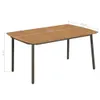 5-tlg. Garten-Essgruppe Poly Rattan Grau Produktbild-Vorschau 9