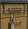 Barre de crochet de porte chromée autocollante Voir les images du produit 5