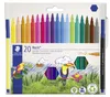 STAEDTLER Noris 326 Fasermaler Etui mit 20 Farben Produktbild-Vorschau 1