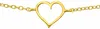 Armband Herz: Armkettchen Silber 925 gold Produktbild-Vorschau 1