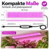 Plantlamp met 192 LED's, volledig spectrum, 5V USB, 2 Productafbeelding-voorbeeld 8