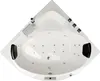 Basera PREMIUM Indoor Eck-Whirlpool Badewanne Maui 130 x Produktbild-Vorschau 2