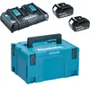 Makita Energy Kit 198077-8 2x BL1860B + DC18RD Produktbild-Vorschau 6
