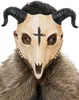 Dämonische Ziegenschädel Maske Produktbild-Vorschau 1