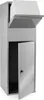 Wiltec Paketkasten silberfarben 460 x 450 x 1400 mm, Produktbild-Vorschau 1