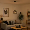 Globo Lighting Hängeleuchte Metall schwarz matt, 1x E27 Produktbild-Vorschau 10