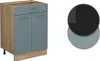Küchenunterschrank Vicco R-Line Blau-Grau 60 cm mit Produktbild-Vorschau 6