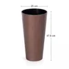 Blumentopf mit Einsatz TUBUS Slim Corten 250x476 mm, Produktbild-Vorschau 5