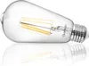 LUMILED 6x ST64 E27 LED Vintage Lampe 8W Entspricht 60W 880 Produktbild-Vorschau 3