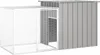 vidaXL Kaninchenkäfig Grau 200x91x100 cm Verzinkter Stahl Produktbild-Vorschau 5