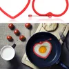 COM-FOUR® 4x Omeletvormen in hartvorm - Hartvormige vorm Productafbeelding-voorbeeld 2