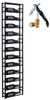 Lendo Online Wine Rack Wall Vertical 12 bouteilles en acier Voir les images du produit 1