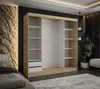 Skríň s posuvnými dverami, 3 dvere, 170 × 205 cm – dub Náhľad obrázku produktu 2