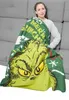 The Grinch Fleecedecke - Merry Grinchmas Kuscheldecke Produktbild-Vorschau 2