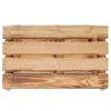 4iQ Grande caisse en bois large L 50x40x30 cm avec Voir les images du produit 5