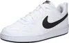 A white Nike Court Borough Low Recraft Sneaker with a black Nike swoosh logo. Náhľad obrázku produktu